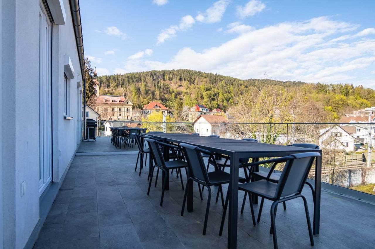 Luxury Apartment Monte Carlo Portschach am Worthersee Bagian luar foto