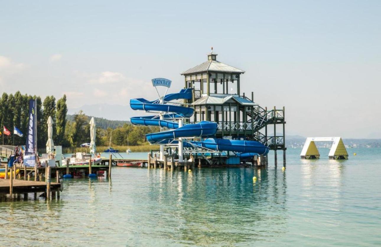 Luxury Apartment Monte Carlo Portschach am Worthersee Bagian luar foto